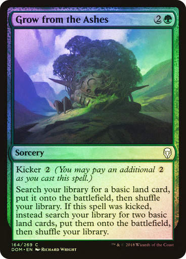 Grow from the Ashes (DOM) (164) / Foil