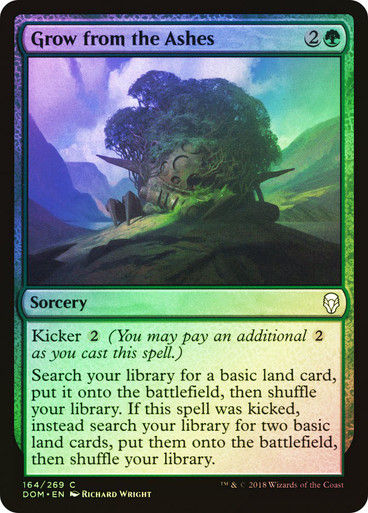Grow from the Ashes (DOM) (164) / Foil