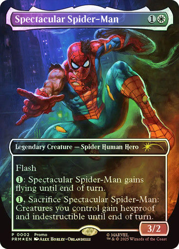 Spectacular Spider-Man (LMAR) (2) / Borderless / Foil