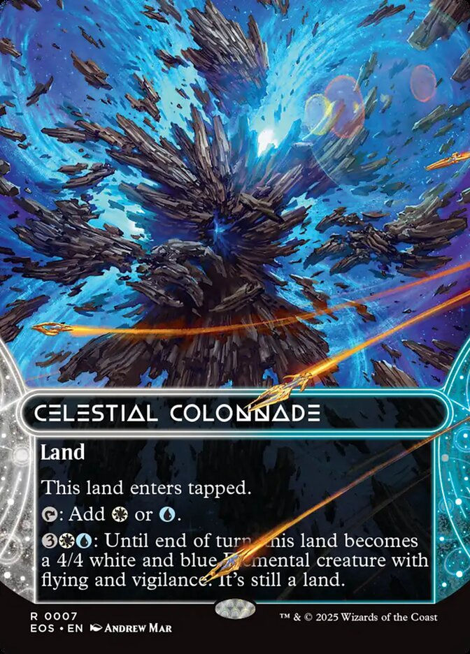 Celestial Colonnade (EOS) (7) / Borderless