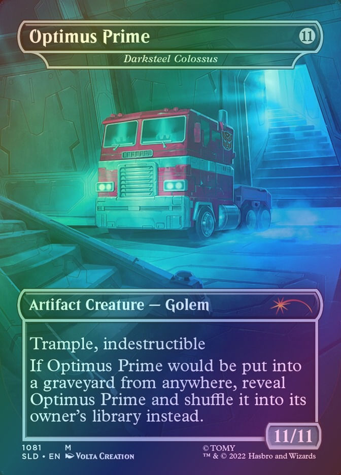 Darksteel Colossus // Darksteel Colossus (SLD) (1081) / Borderless / Foil — cara 2 de 2