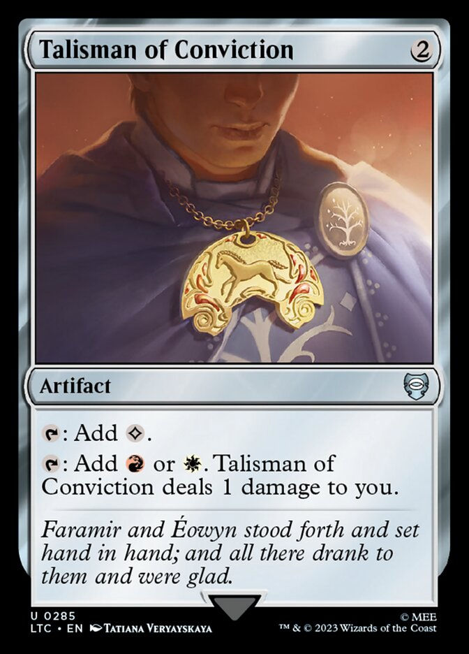 Talisman of Conviction (LTC) (285)