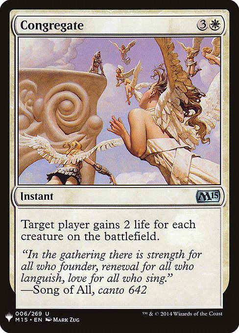Congregate (PLST) (M15-6)