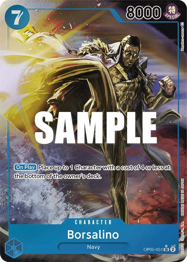 Borsalino (Alternate Art) (OP05-051) / Foil