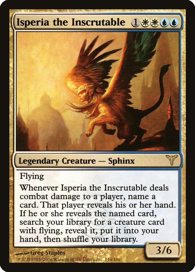 Isperia the Inscrutable (DIS) (114)