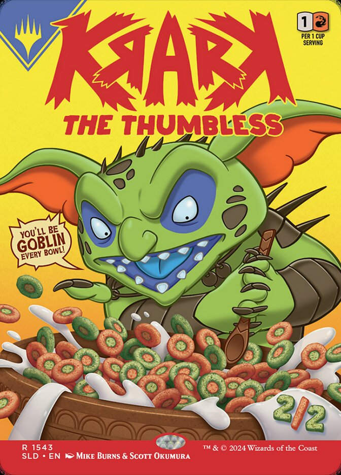 Krark, the Thumbless (SLD) (1543) / Borderless