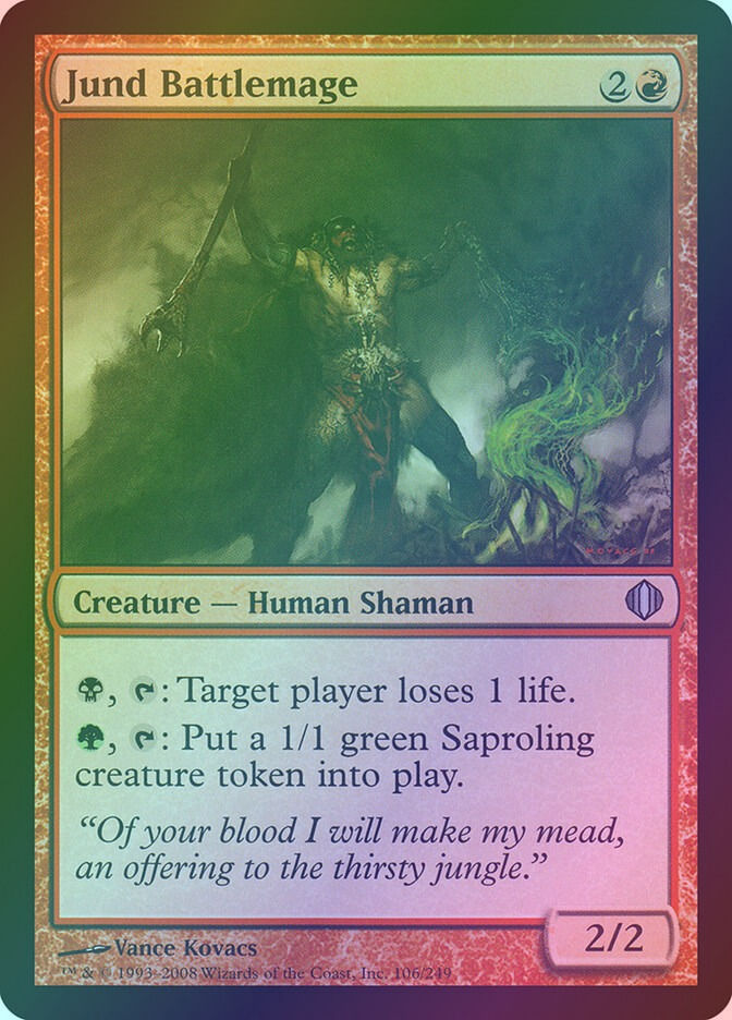 Jund Battlemage (ALA) (106) / Foil