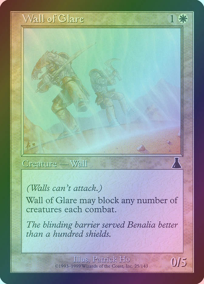 Wall of Glare (UDS) (25) / Foil
