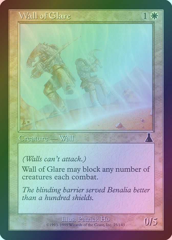 Wall of Glare (UDS) (25) / Foil