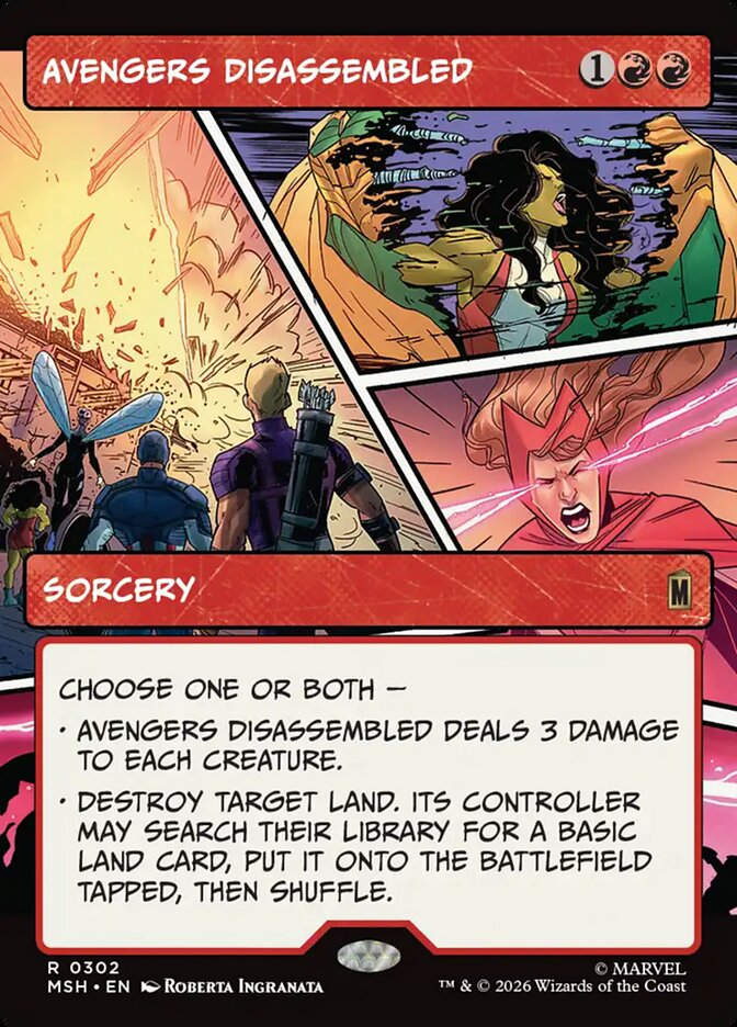 Avengers Disassembled (MSH) (302) / Showcase