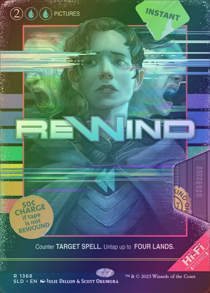 Rewind (SLD) (1368) / Borderless / Foil