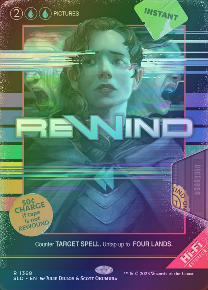 Rewind (SLD) (1368) / Borderless / Foil