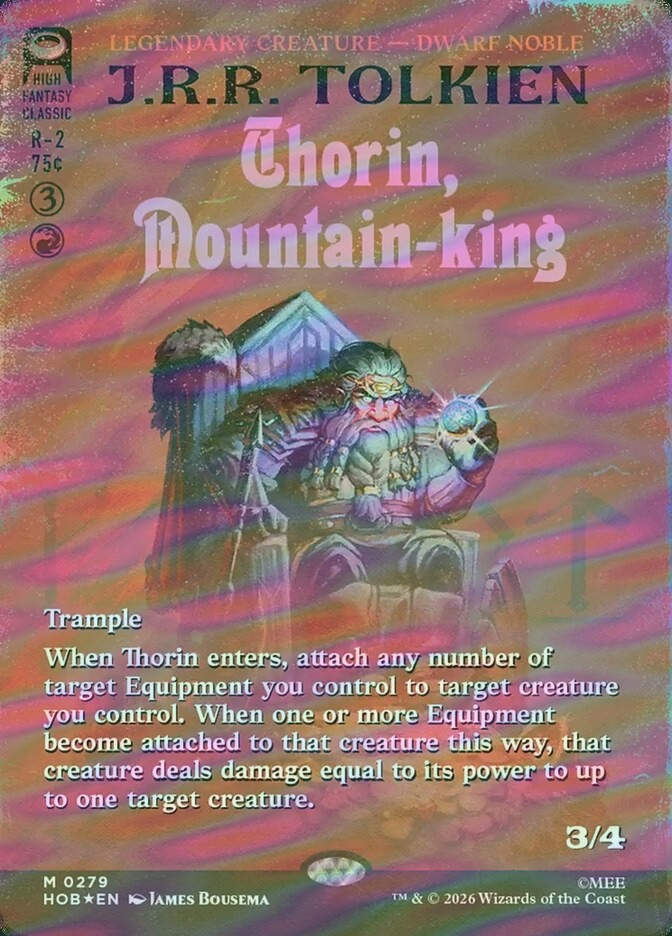 Thorin, Mountain-king (HOB) (279) / Surge Foil