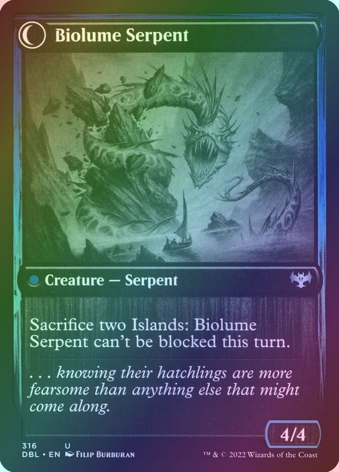 Biolume Egg // Biolume Serpent (DBL) (316) / Foil — cara 2 de 2