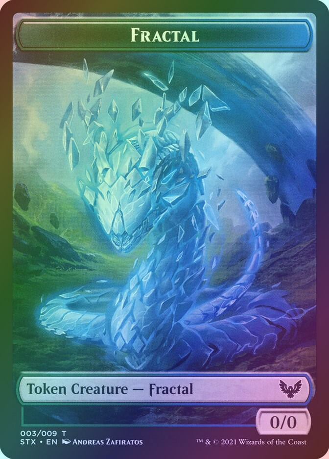 Fractal // Treasure (TSTX) (3 // 7) / Foil — cara 1 de 2