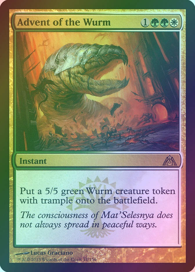 Advent of the Wurm (DGM) (51) / Foil