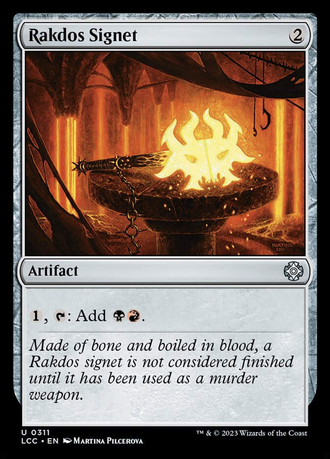 Rakdos Signet (LCC) (311)