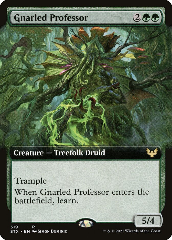Gnarled Professor (STX) (319) / Extended Art