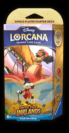 Lorcana: Into The Inklands Starter Deck - Moana and Scrooge McDuck (LorcanaSet3)
