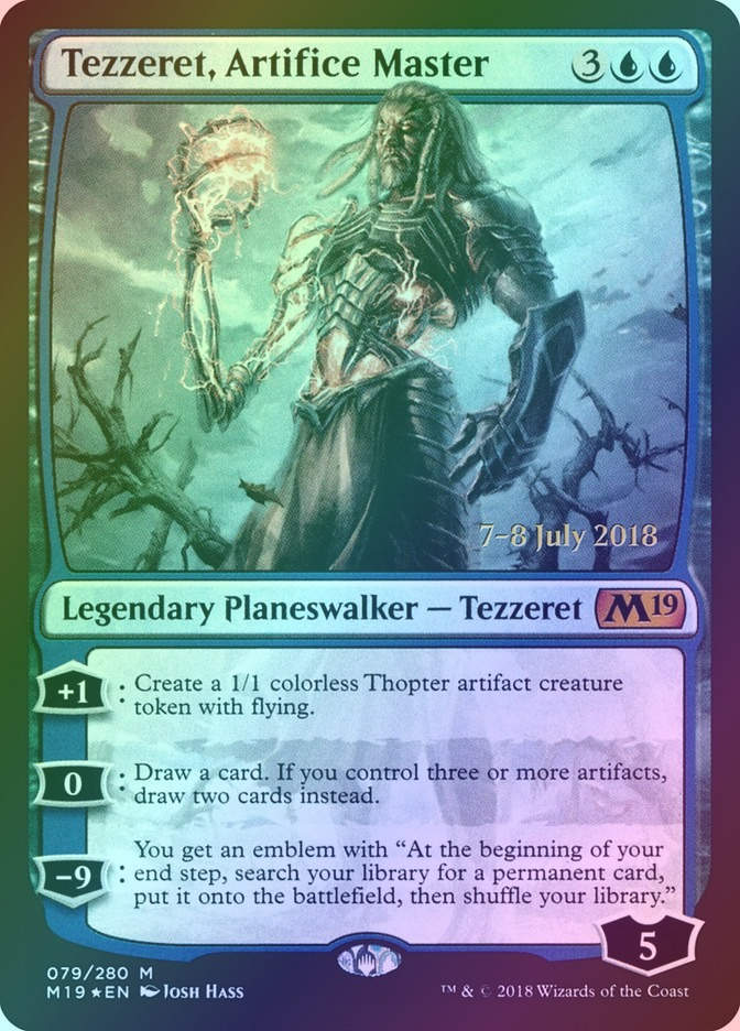 Tezzeret, Artifice Master (PM19) (79s) / Foil