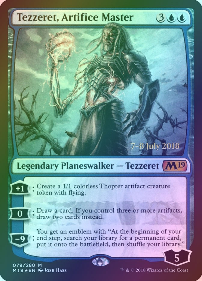 Tezzeret, Artifice Master (PM19) (79s) / Foil