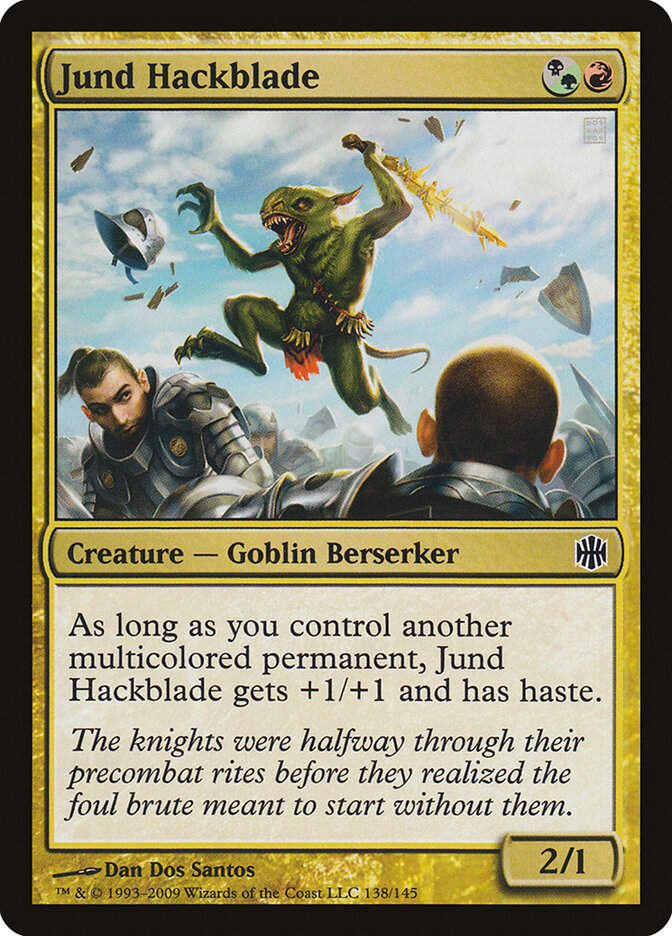 Jund Hackblade (ARB) (138)