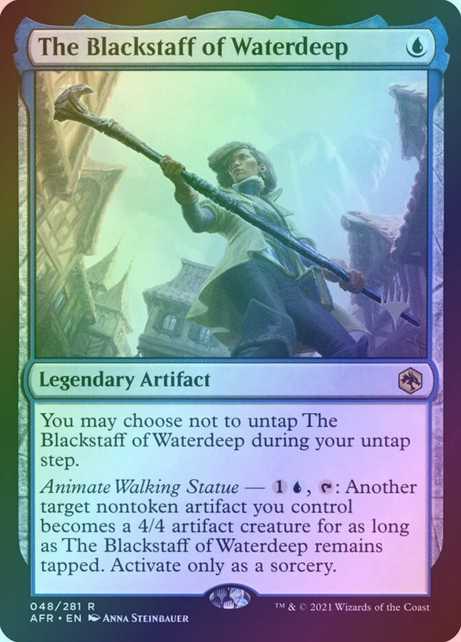 The Blackstaff of Waterdeep (PAFR) (48p) / Foil