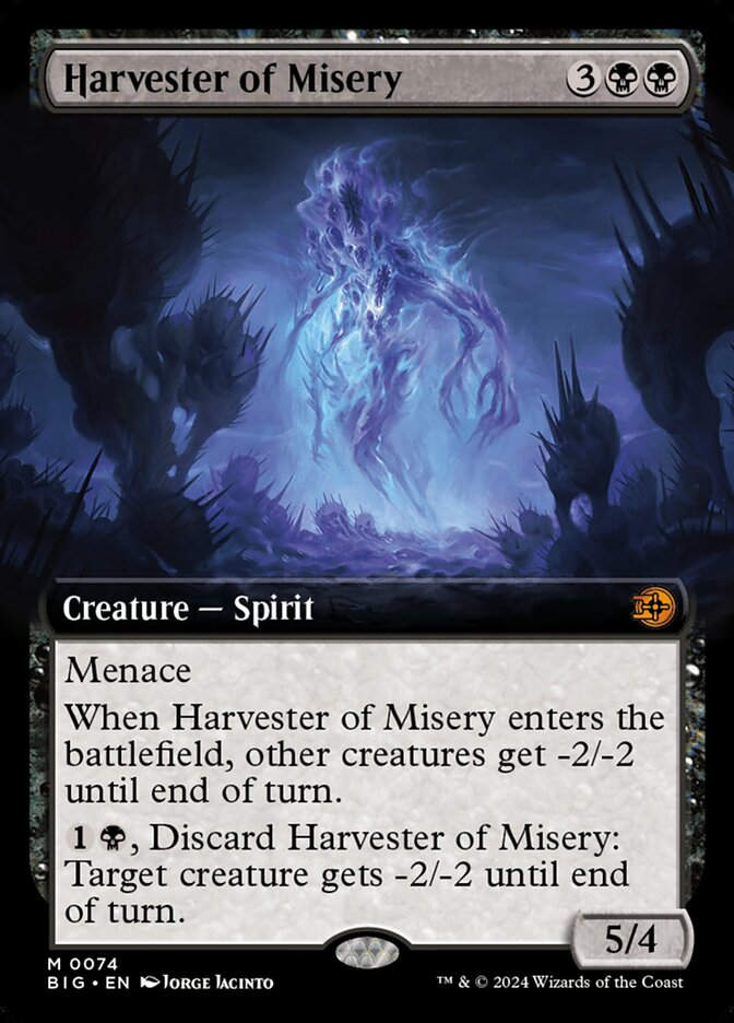 Harvester of Misery (BIG) (74) / Extended Art