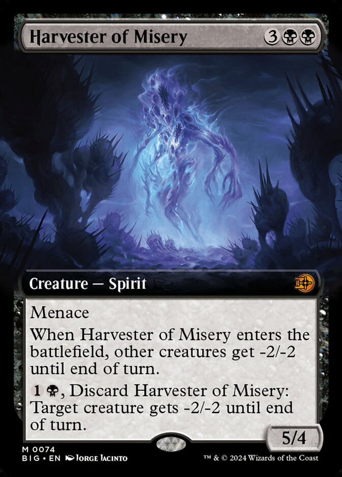 Harvester of Misery (BIG) (74) / Extended Art