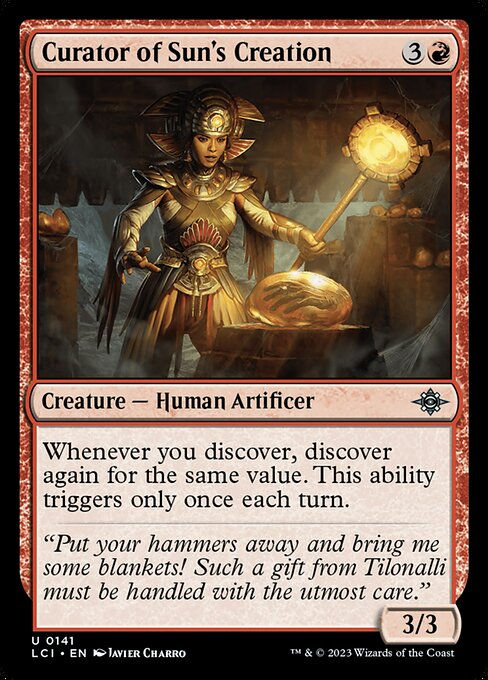 Curator of Sun's Creation (lci)