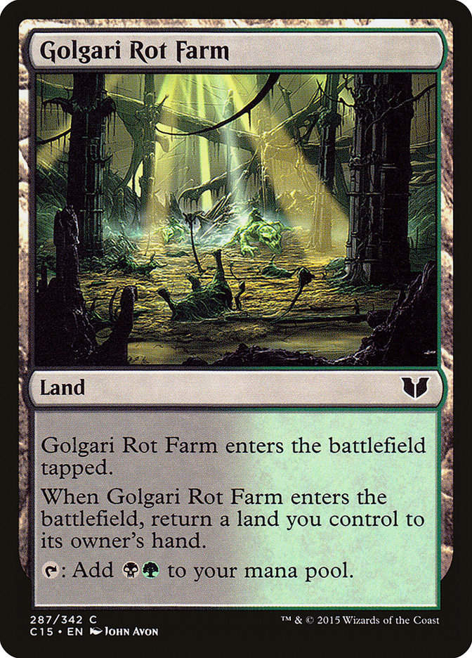 Golgari Rot Farm (c15)