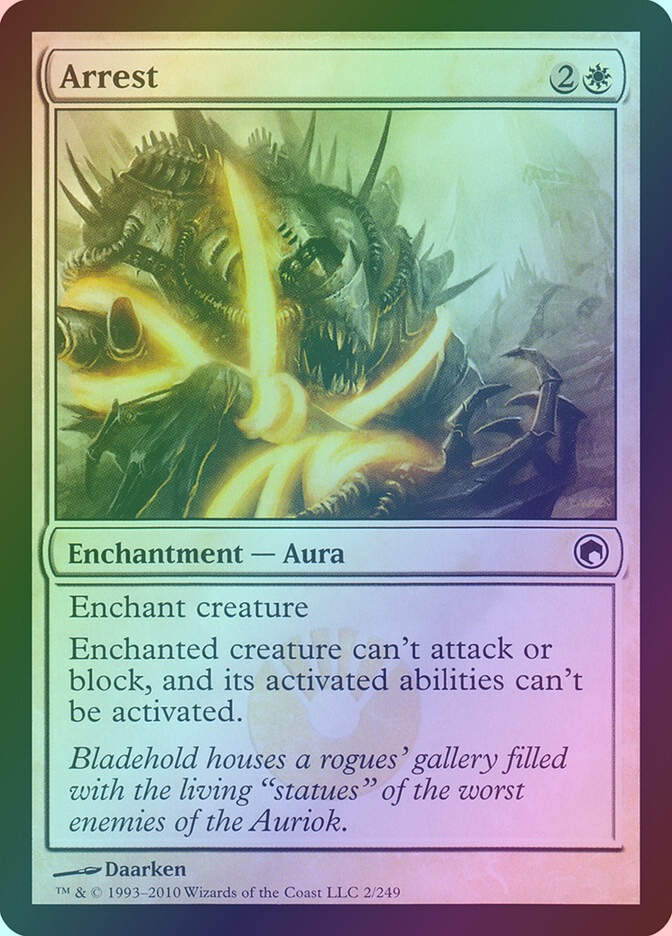 Arrest (SOM) (2) / Foil