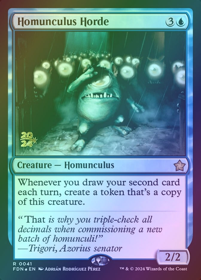 Homunculus Horde (PFDN) (41s) / Foil