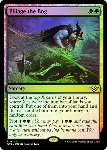 Pillage the Bog (otj) (224) / Foil