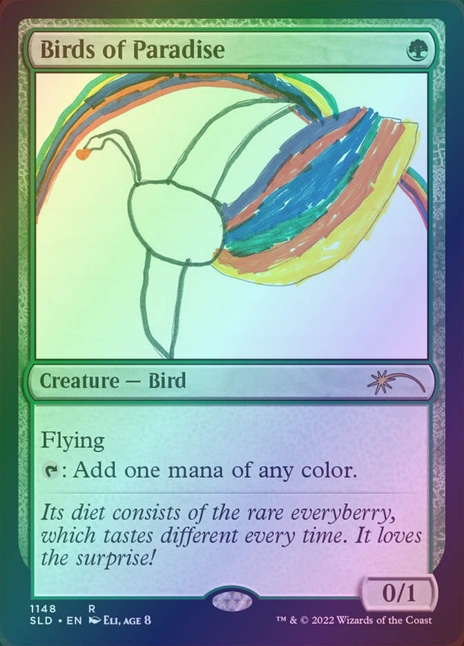 Birds of Paradise (SLD) (1148) / Foil
