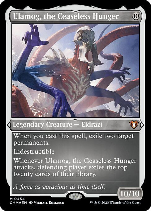 Ulamog, the Ceaseless Hunger (cmm) / Foil Etched