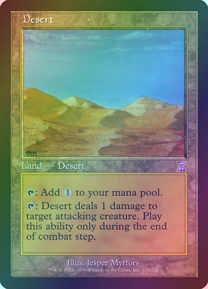 Desert (TSB) (118) / Foil