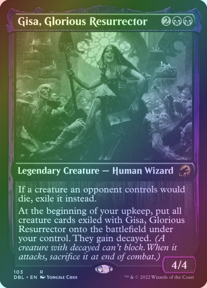 Gisa, Glorious Resurrector (DBL) (103) / Foil
