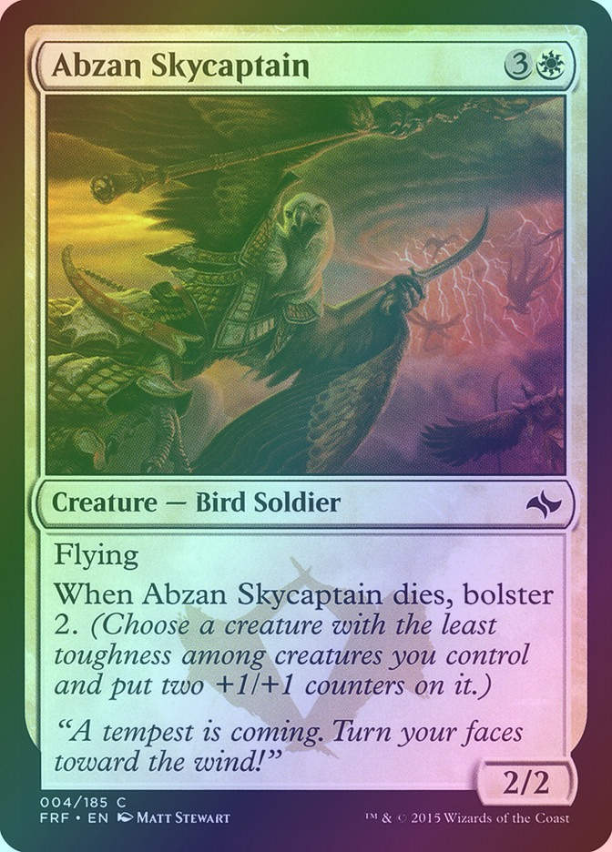 Abzan Skycaptain (FRF) (4) / Foil