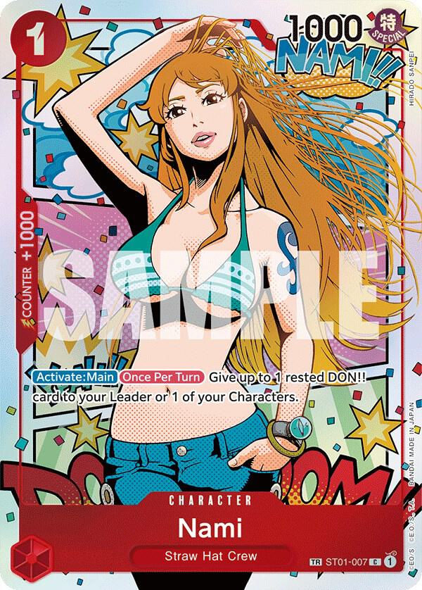 Nami (Alternate Art) (ST01-007) / Foil
