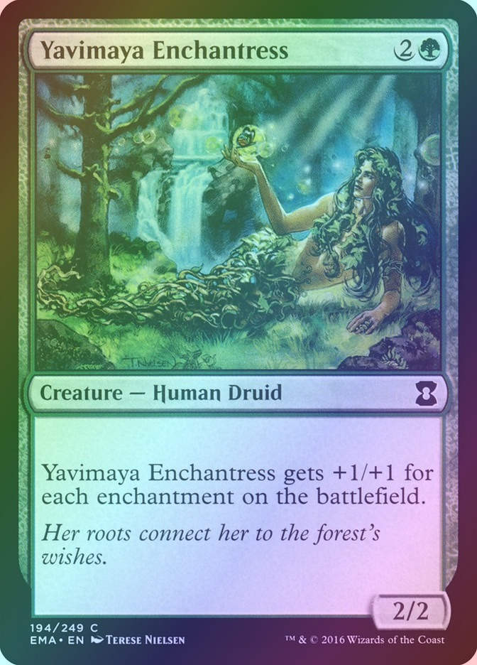 Yavimaya Enchantress (EMA) (194) / Foil