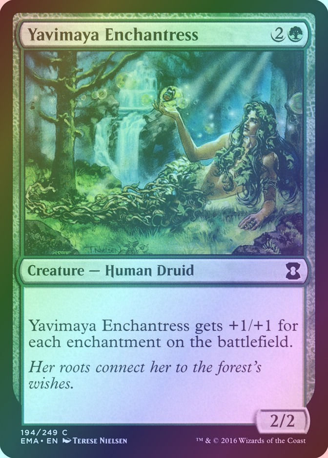 Yavimaya Enchantress (EMA) (194) / Foil