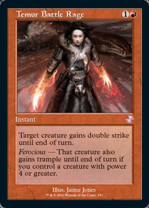 Temur Battle Rage (TSR) (Timeshifted)