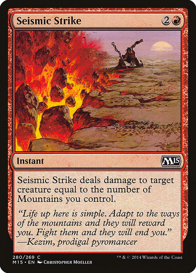 Seismic Strike (M15) (280)