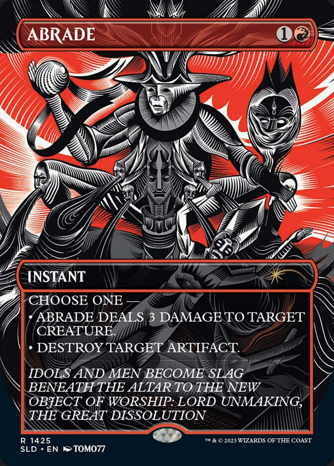 Abrade (SLD) (1425) / Borderless
