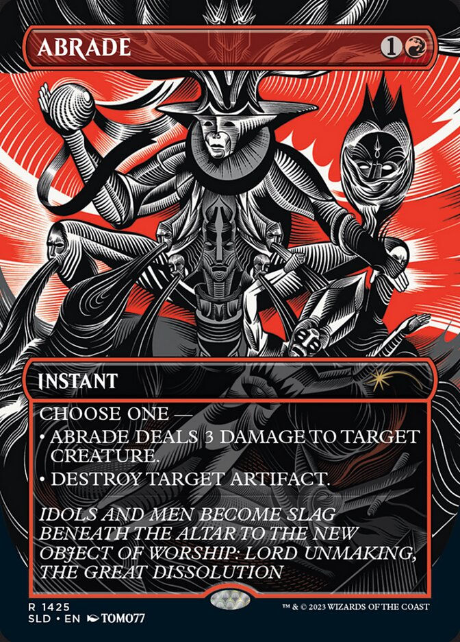 Abrade (SLD) (1425) / Borderless
