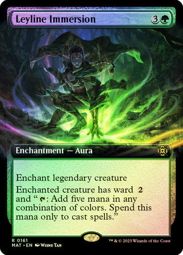 Leyline Immersion (MAT) / Extended Art / Foil