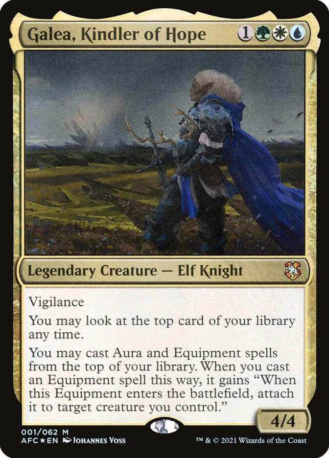 Galea, Kindler of Hope (AFC) (1) / Foil