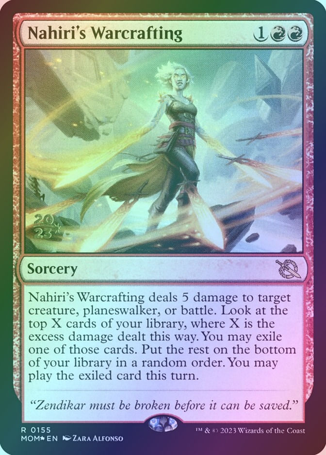 Nahiri's Warcrafting (PMOM) (155s) / Foil