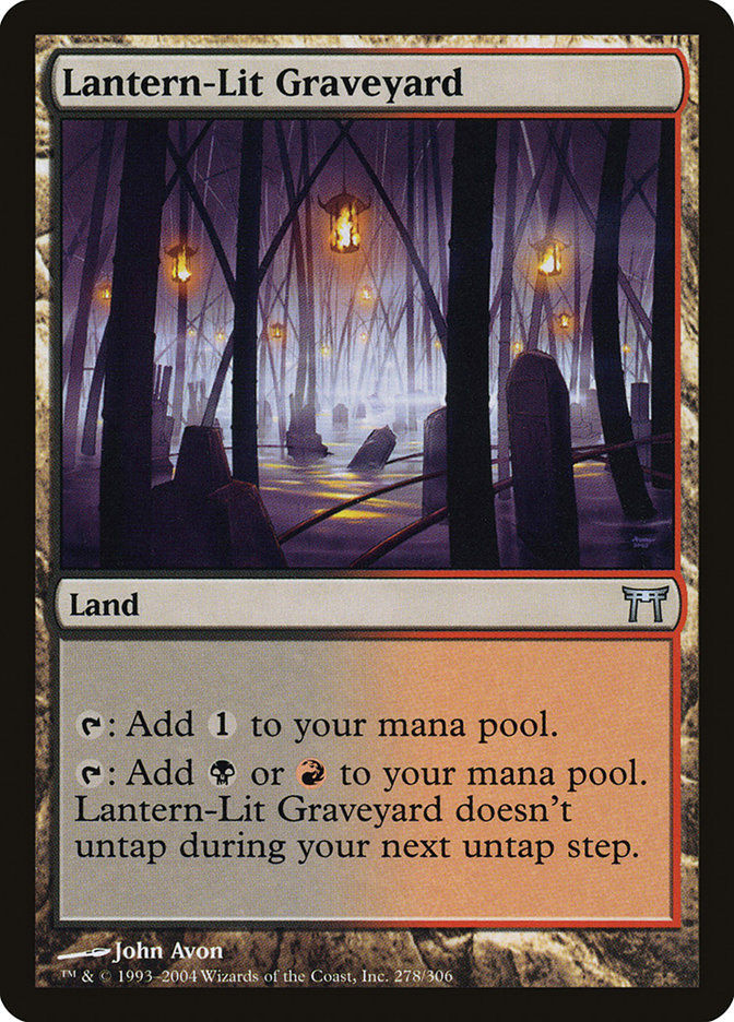 Lantern-Lit Graveyard (CHK) (278)